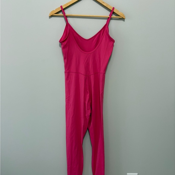 Joy Lab Hot Pink Athletic Corset Jumpsuit Size Small - Picture 3 of 6